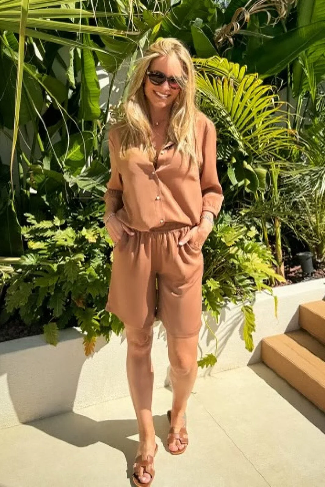 Valentin Studio Classy Foxy Shorts camel