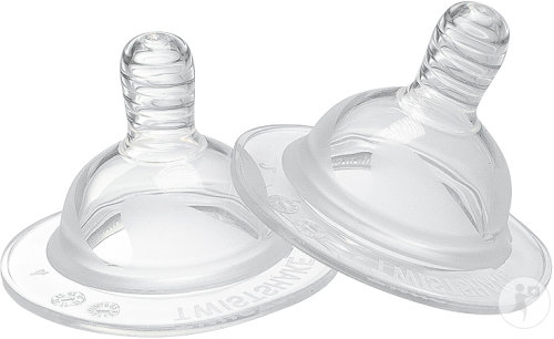 Twistshake Tétines Anti-Colique Débit L +4 Mois 2 Pièces