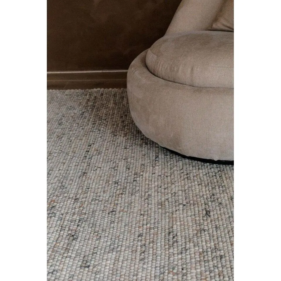 Interieur05 Wollen Vloerkleed beige/wit gemeleerd Vik - 230 x 160 cm