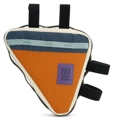 Sacoche de Cadre Topo Designs Marron/Bleu