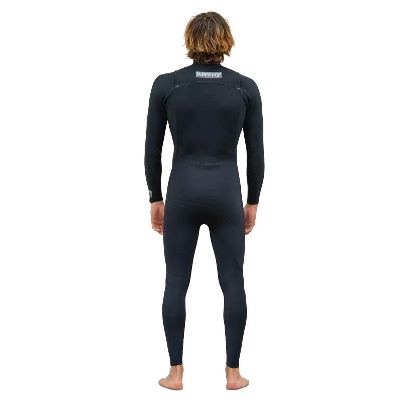 Wetty Warrior  3/2  Front Zip Black