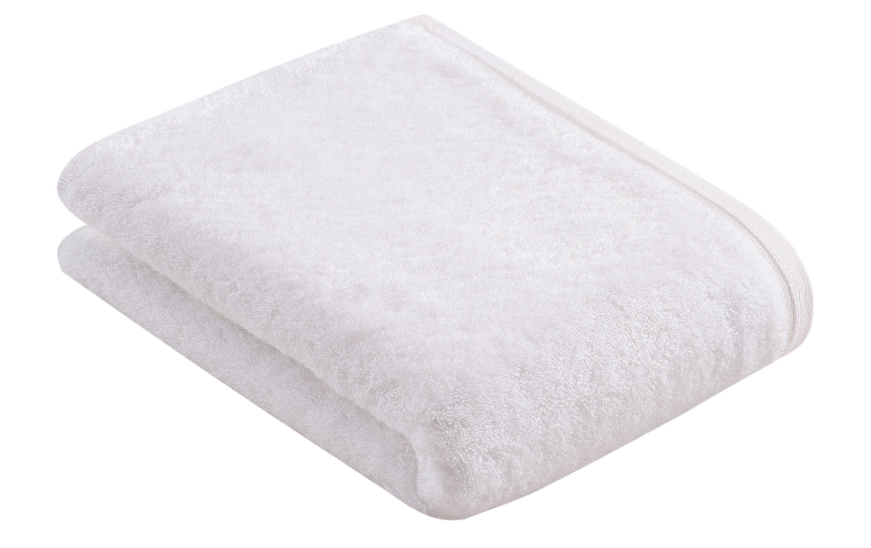 Duschtuch Vegan Life 67 x 140 cm, WeissVeganes Duschtuch