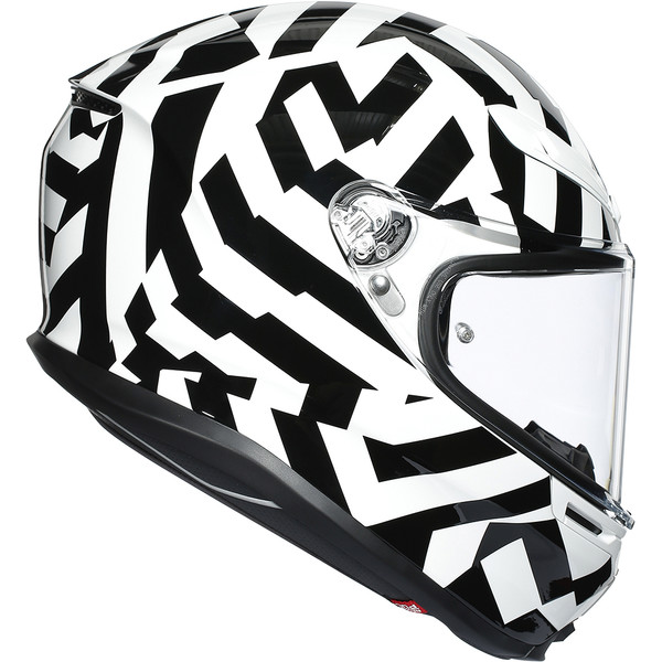 AGV - Casque K6 Secret Noir / Blanc