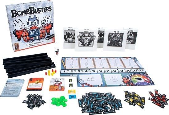 Bomb Busters - Bordspel - Coöperatief - Spannend - Voor 2-4 Spelers