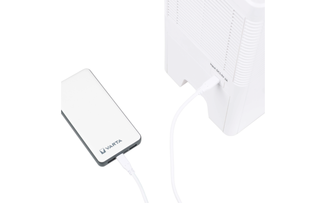 Eurom Coolstar Portable Luftkühler mit 1,5 Liter Wassertank und Powerbankbetrieb