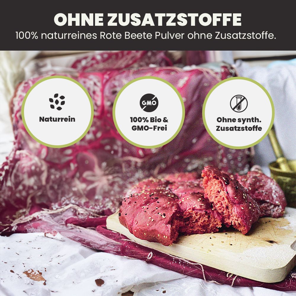 SANUUS Bio Rote Beete Pulver 500g