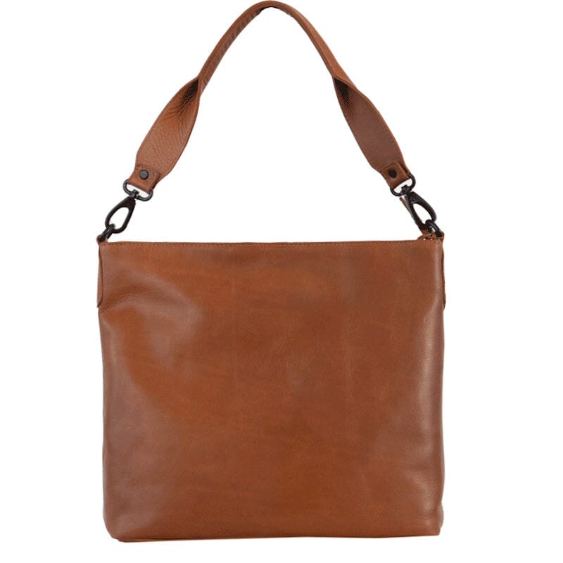 Saccoo Foggia Crossbody / Schoudertas Cognac