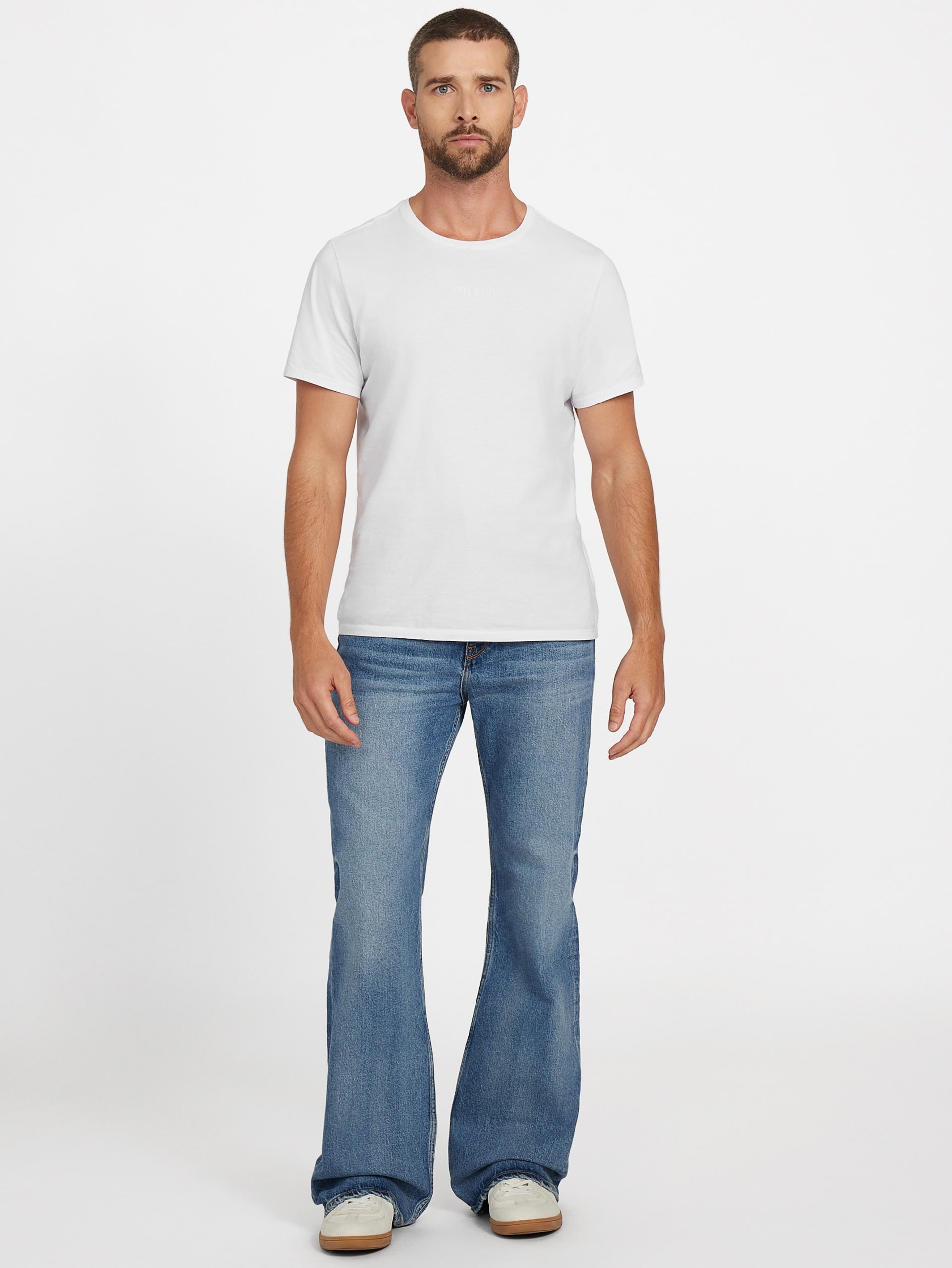 Calça jeans bootcut ecológica