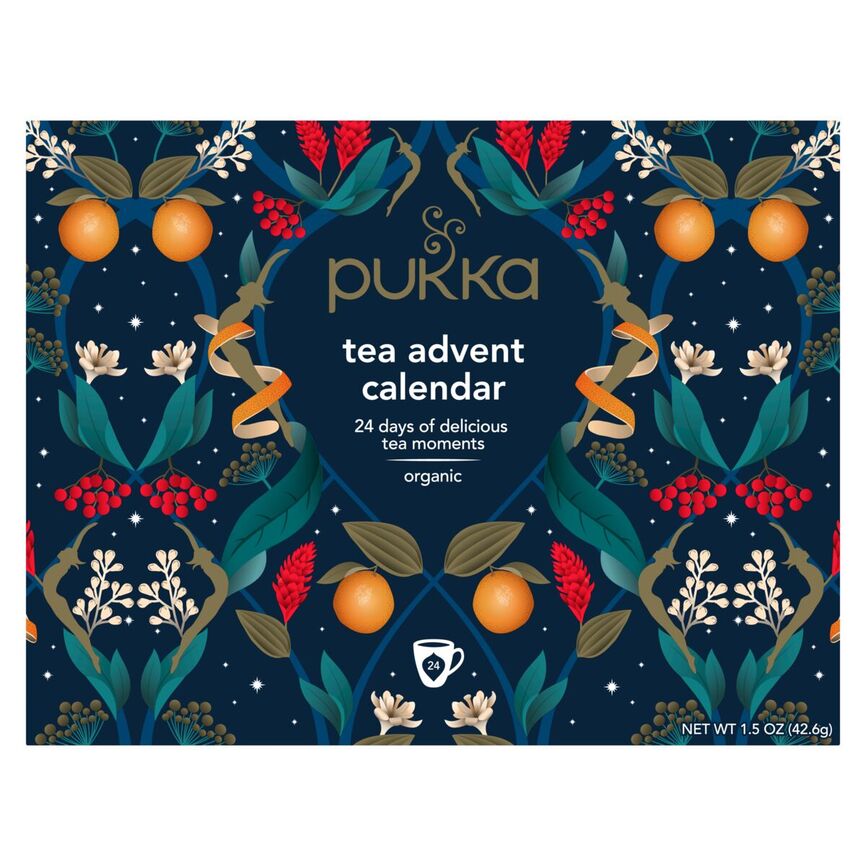Pukka Adventskalender 24 teposer