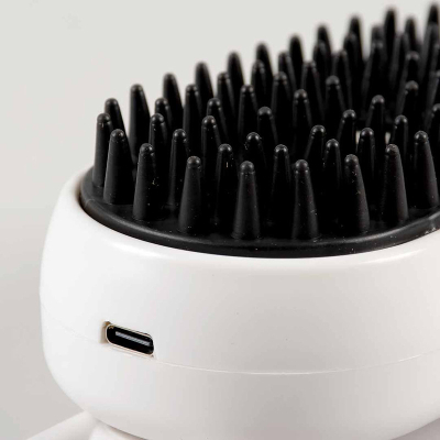 Duvo Plus Dampfmassagebürste weiss