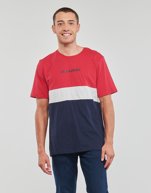 Jack & Jones - JJEREID BLOCKING TEE SS - Multicolore