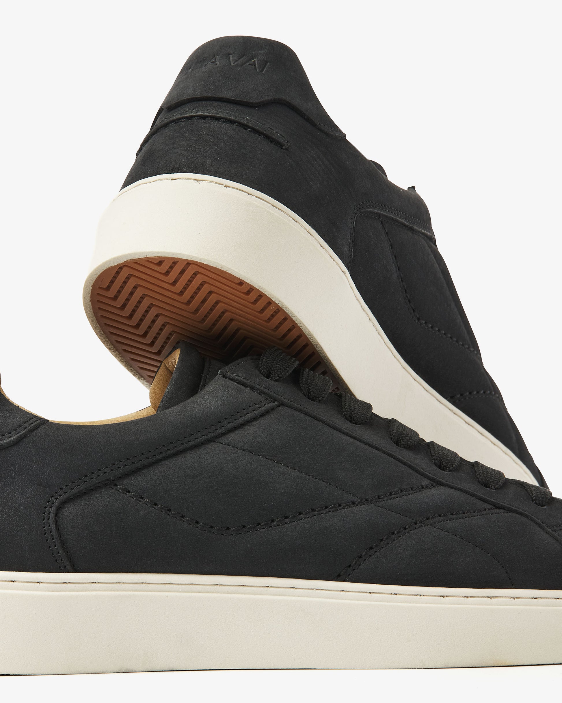 VIA VAI zwarte heren sneakers Zane Liam