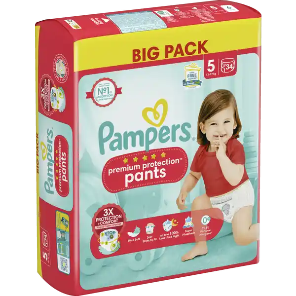 Premium protection pants Gr. 5 (12-17kg) Big Pack
