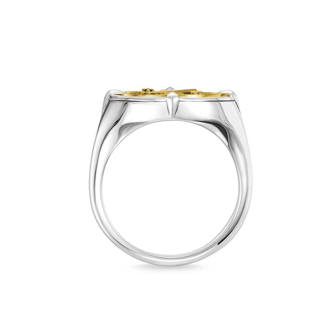 Thomas Sabo Sterling Silver Rebel at Heart Ring Glaube Liebe Hoffnung