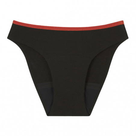 Smoon Culotte Menstruelle Coton Flux Abondant Noir