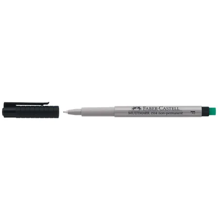 Faber-Castell Marker Multimark, nonpermanent, F, schwarz