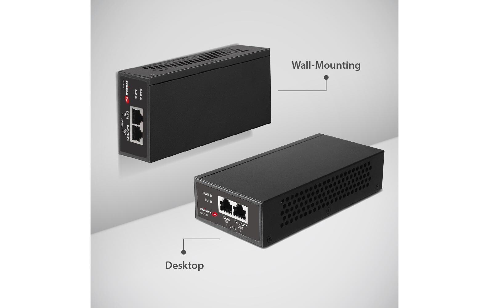PoE++ Injector GP-203IT 90 Watt<br>IEEE 802.3bt 2.5 Gigabit 90W PoE++ Injektor