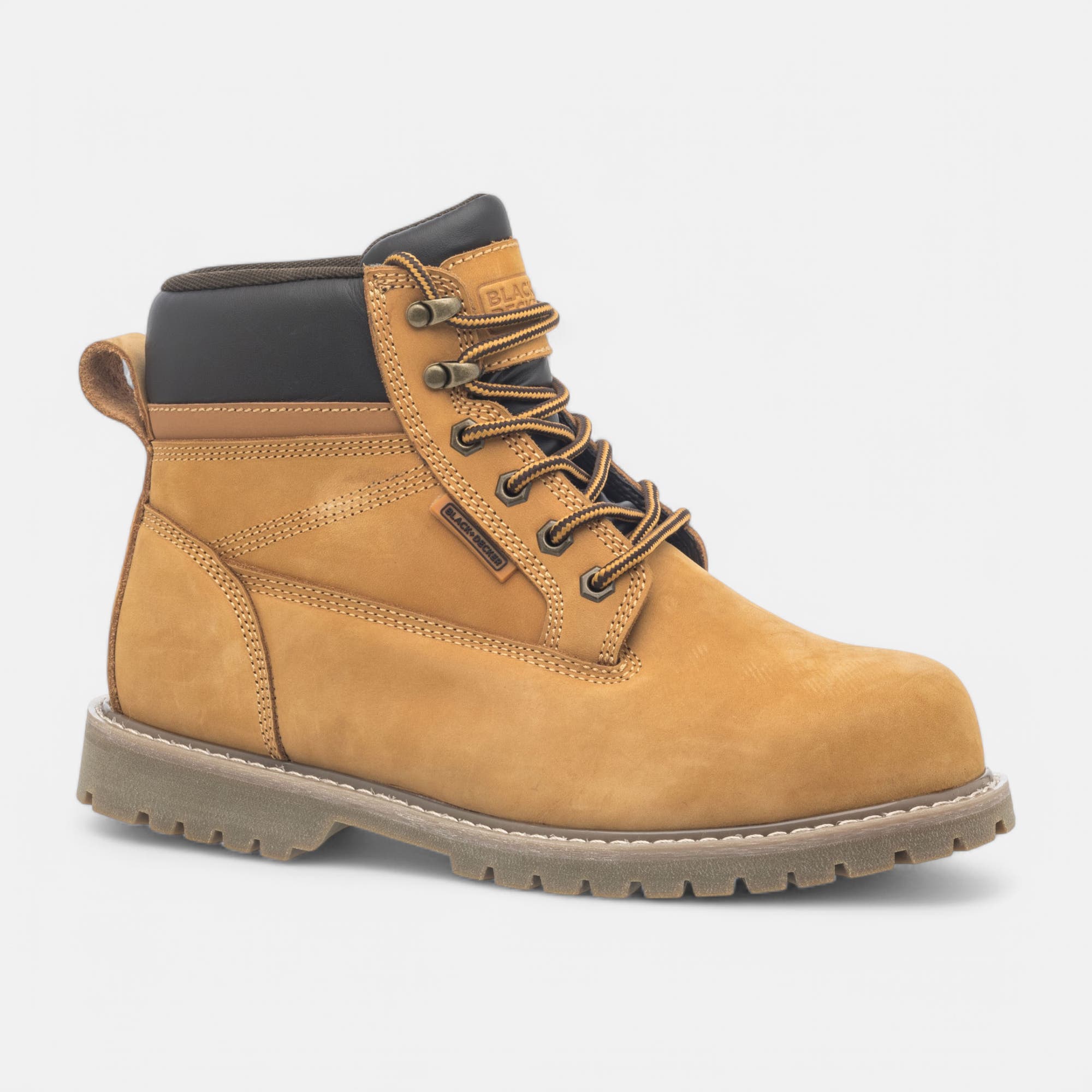 Chaussures professionnelles Homme en cuir jaune