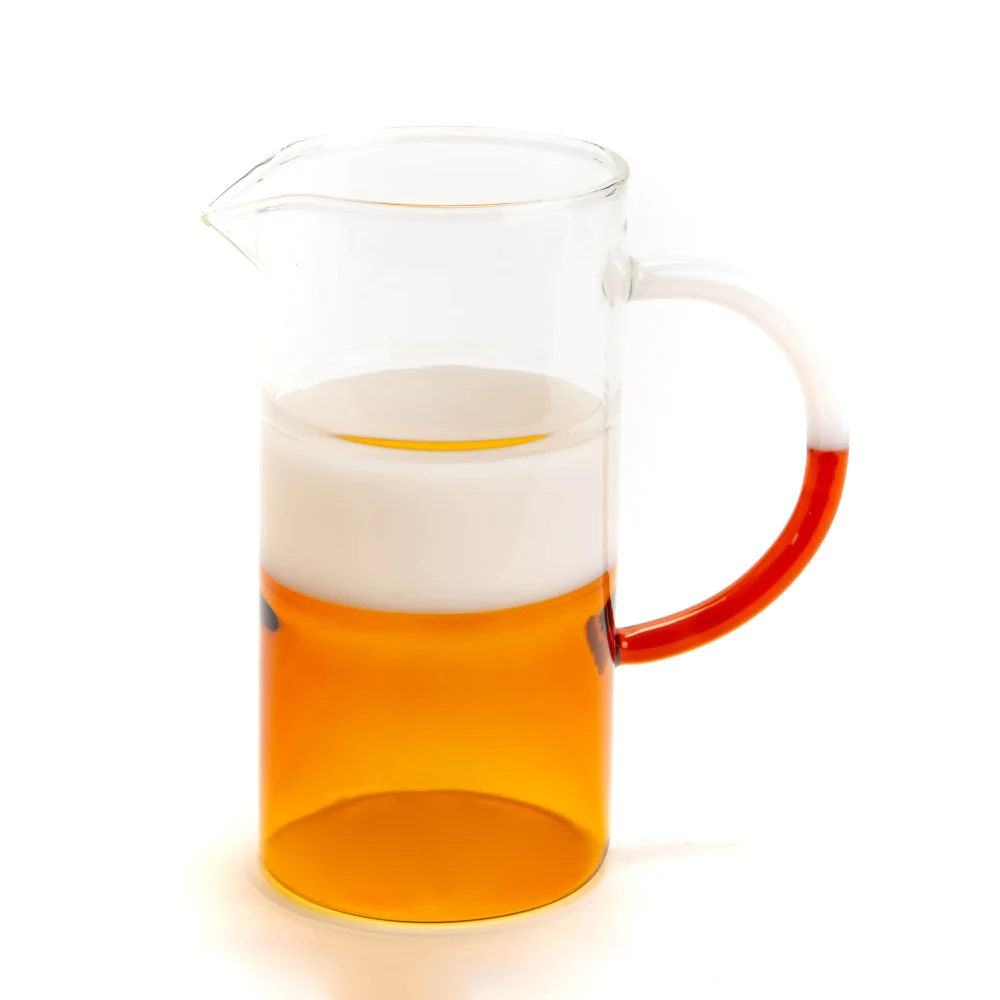 Pichet en verre Ambre 17 cm Amadeus