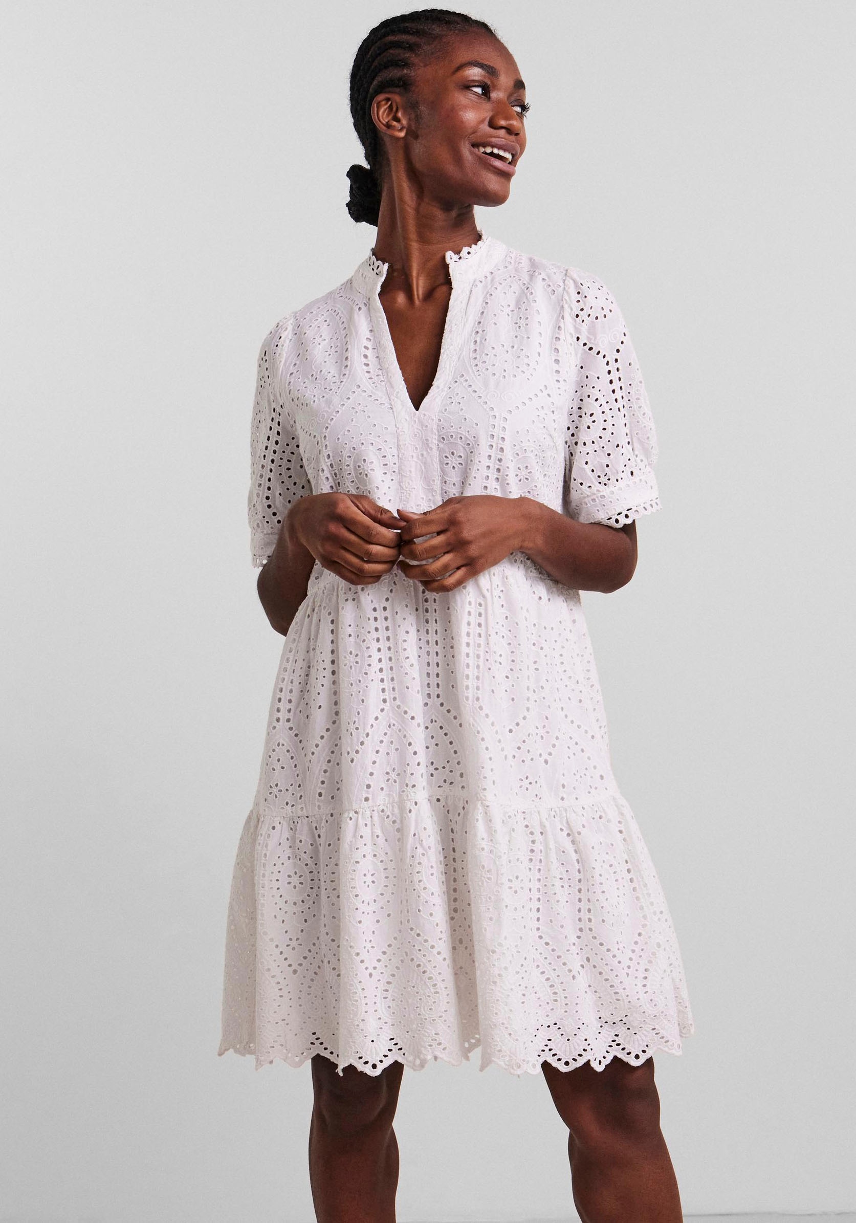Y.A.S Blusenkleid »YASHOLI SS DRESS S. NOOS« Sommerkleid,