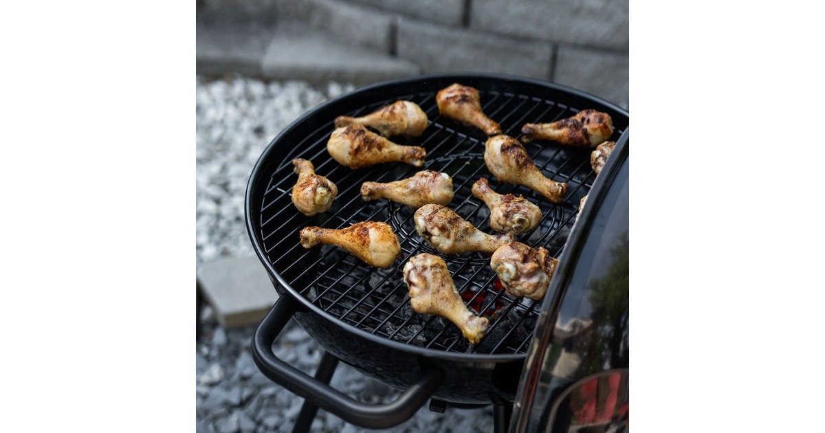 Char-GrillerKettle 57cm houtskoolbarbecue  (Zwart)