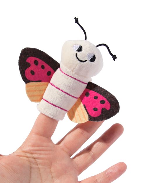 marionnette à doigt papillon