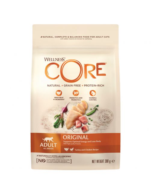 Wellness Core Grain Free Cat Original Kalkoen&Kip - Kattenvoer