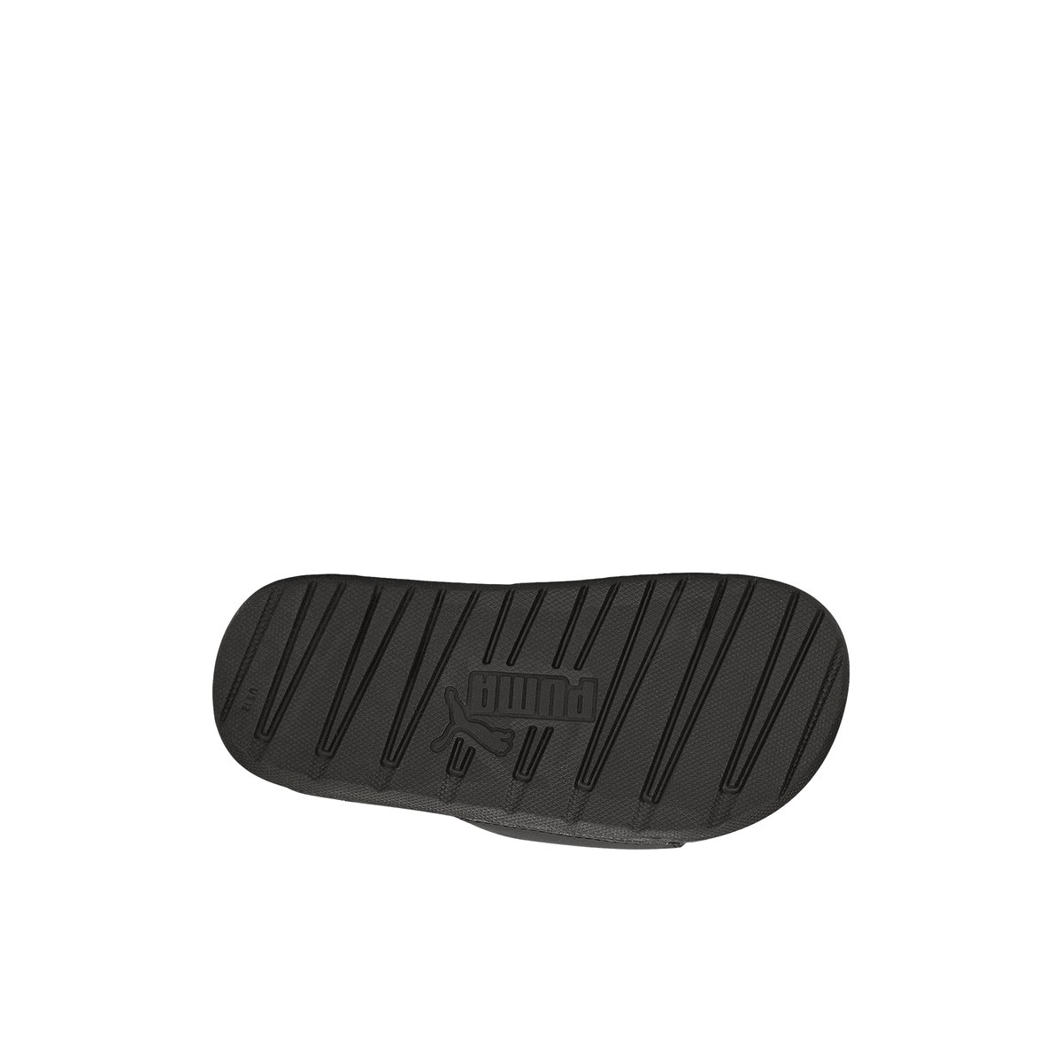 PUMA-Coolcatps-jb-Sandales athlétiques à glissière - Talon plat - Noir/Blanc