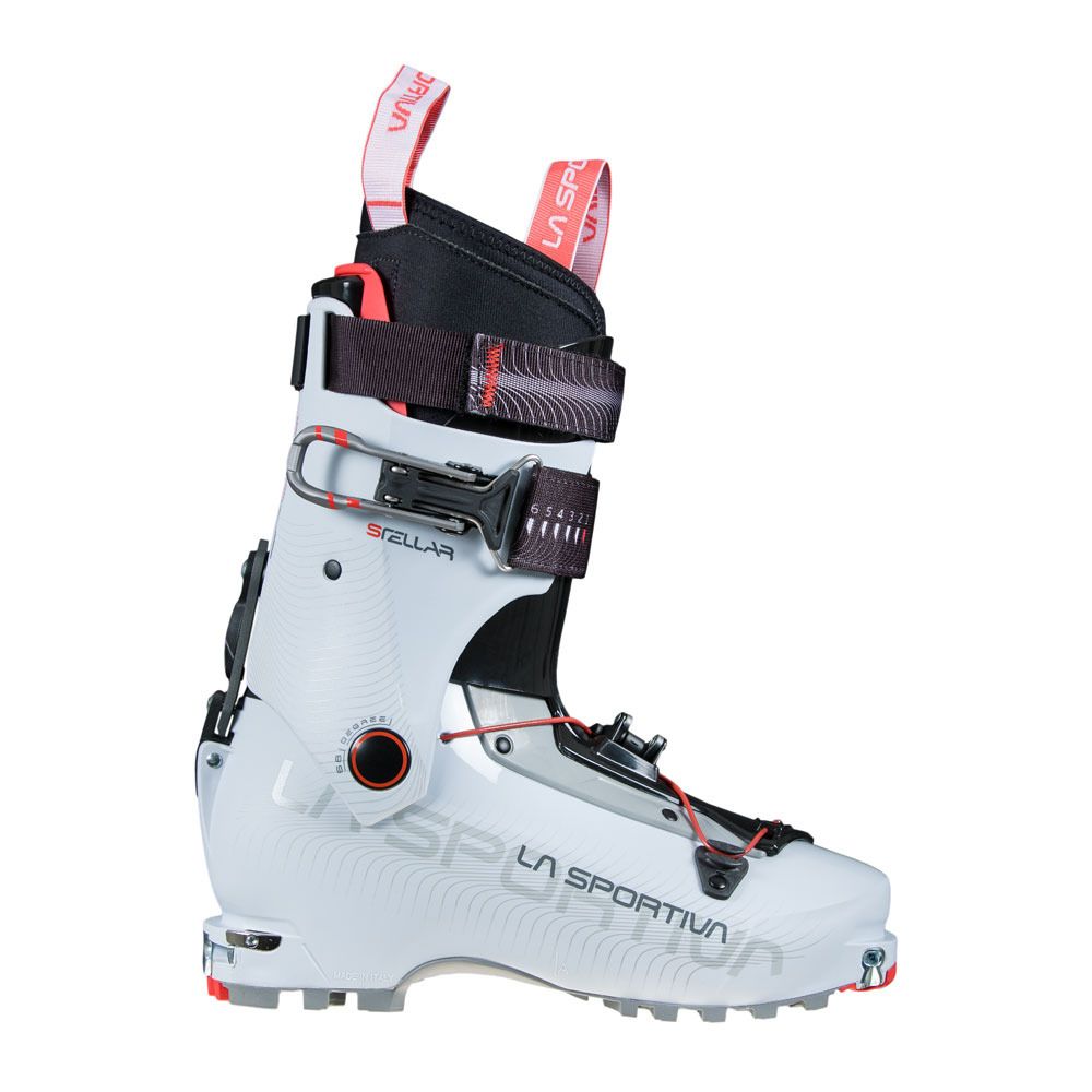 La Sportiva STELLAR - Chaussures de ski randonné Femme ice/hibiscus
