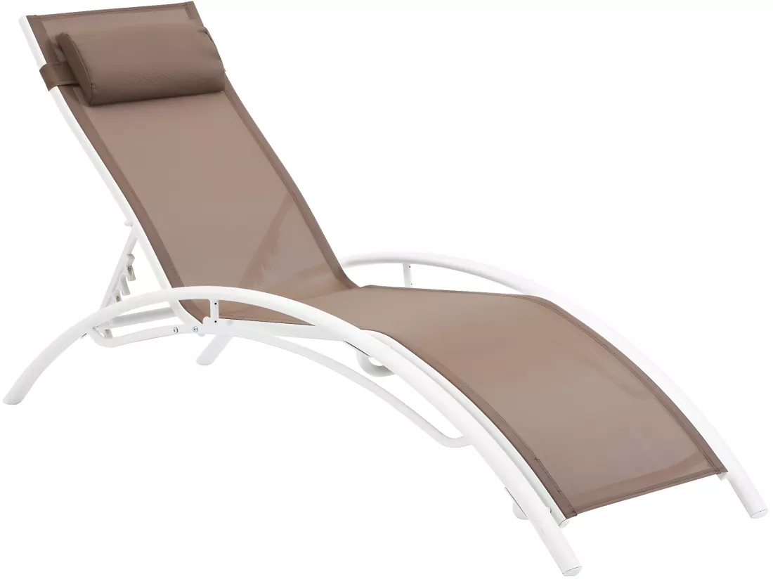 Bain de soleil en aluminium 