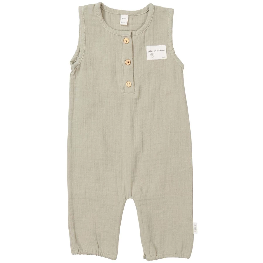 koeka Baby Strampler Faro grün