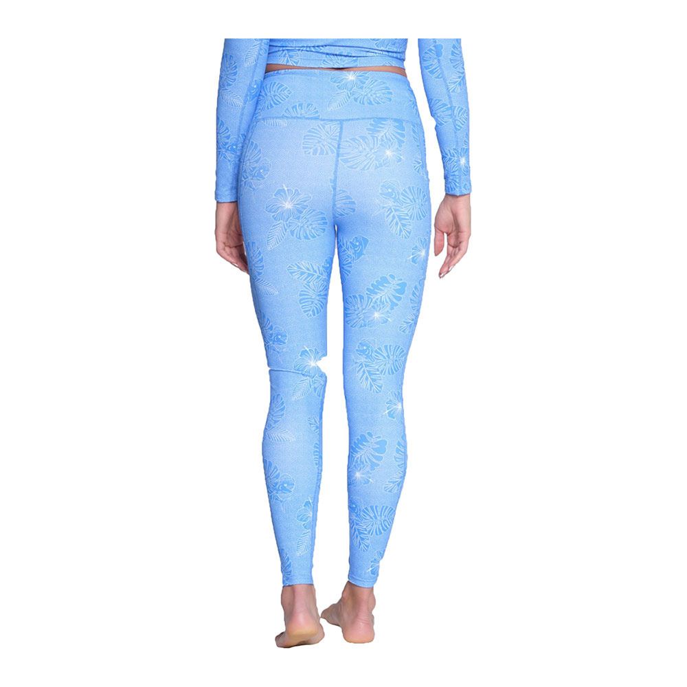 Salty Crew FIND REFUGE - Legging Femme bahama blue