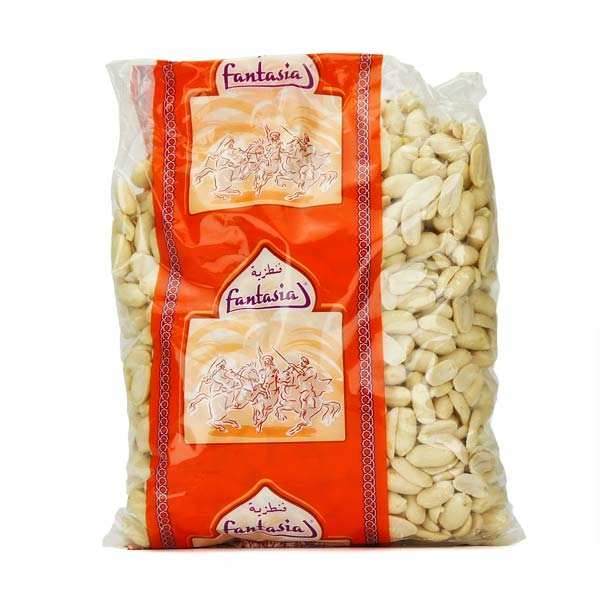 Arachides crues décortiquées blanches