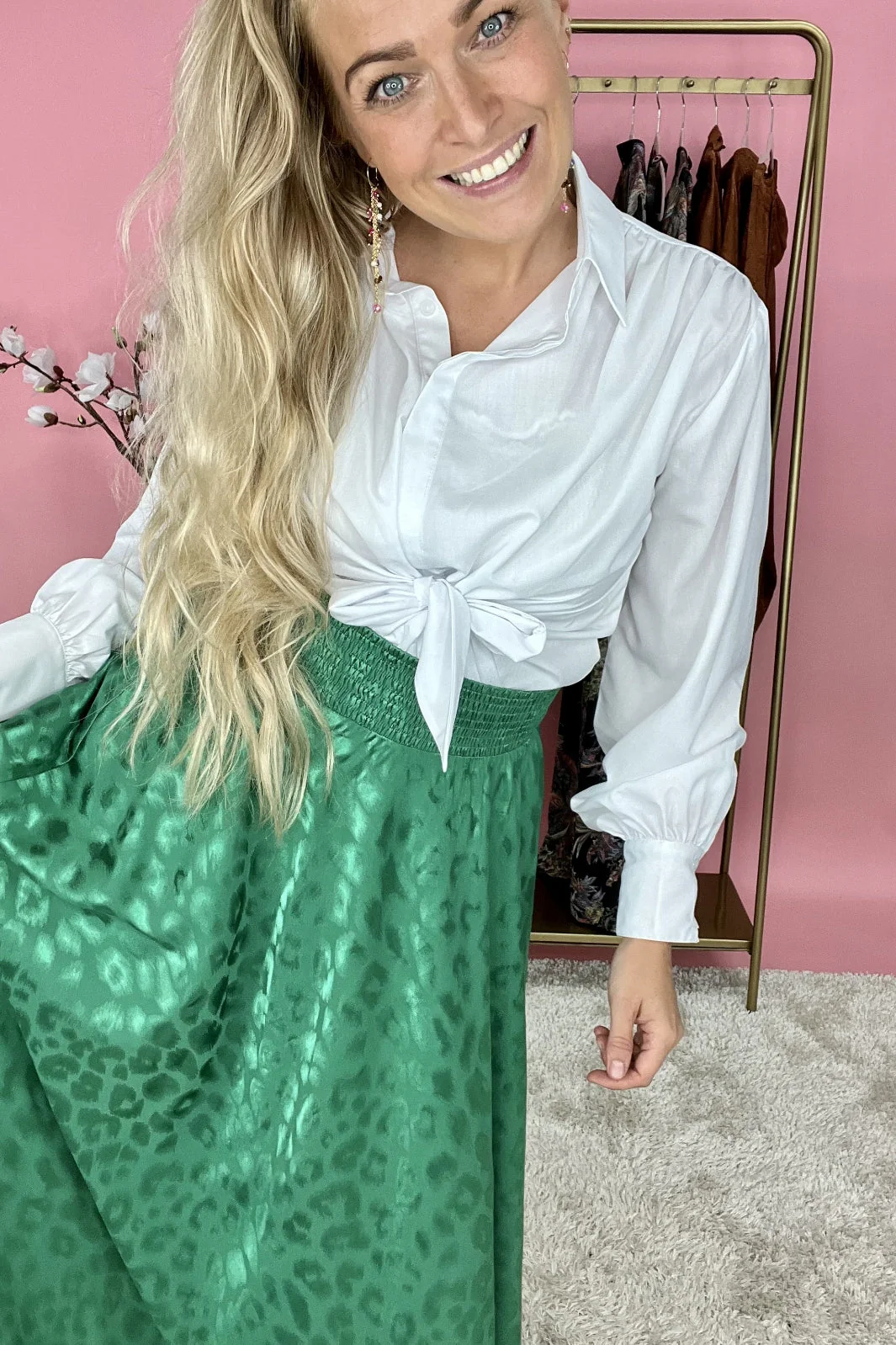 Karmamia Lee Shirt white cotton