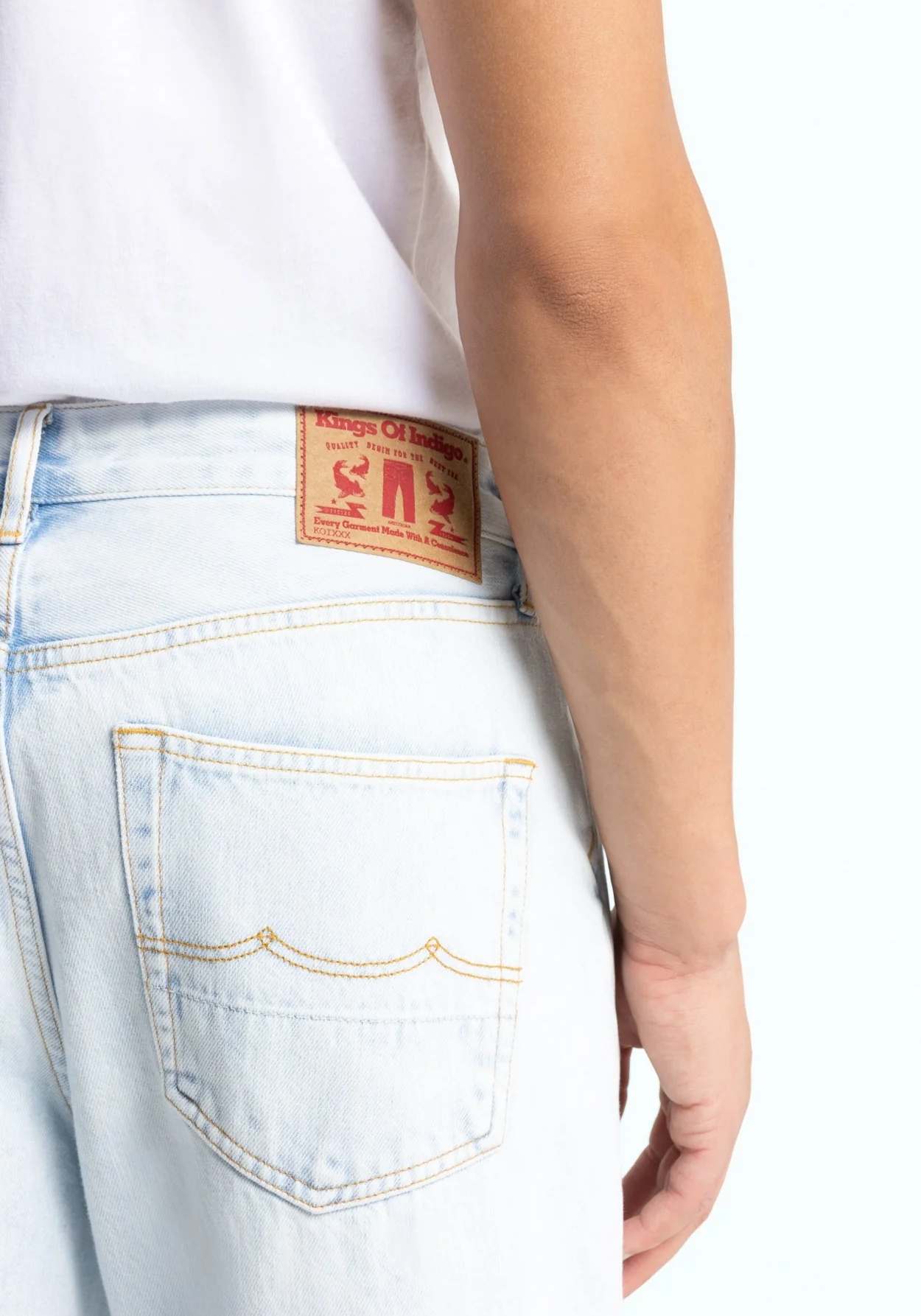 Kings Of Indigo Jeans Noah Chase Super Light Marble