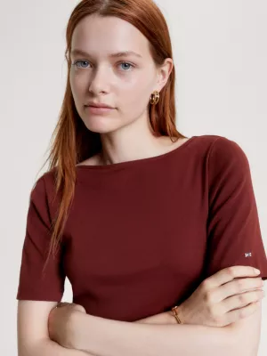 Vestido camiseta midi justo com franzidos