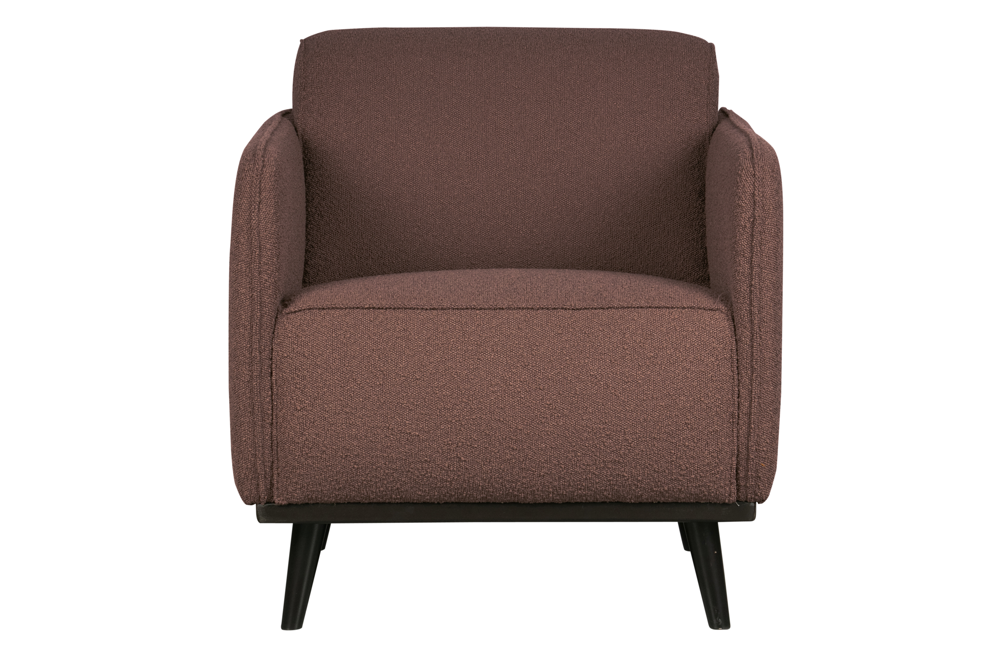 BePureHome fauteuil Statement met arm bouclé Fauteuil Statement met arm Bouclé - Coffee