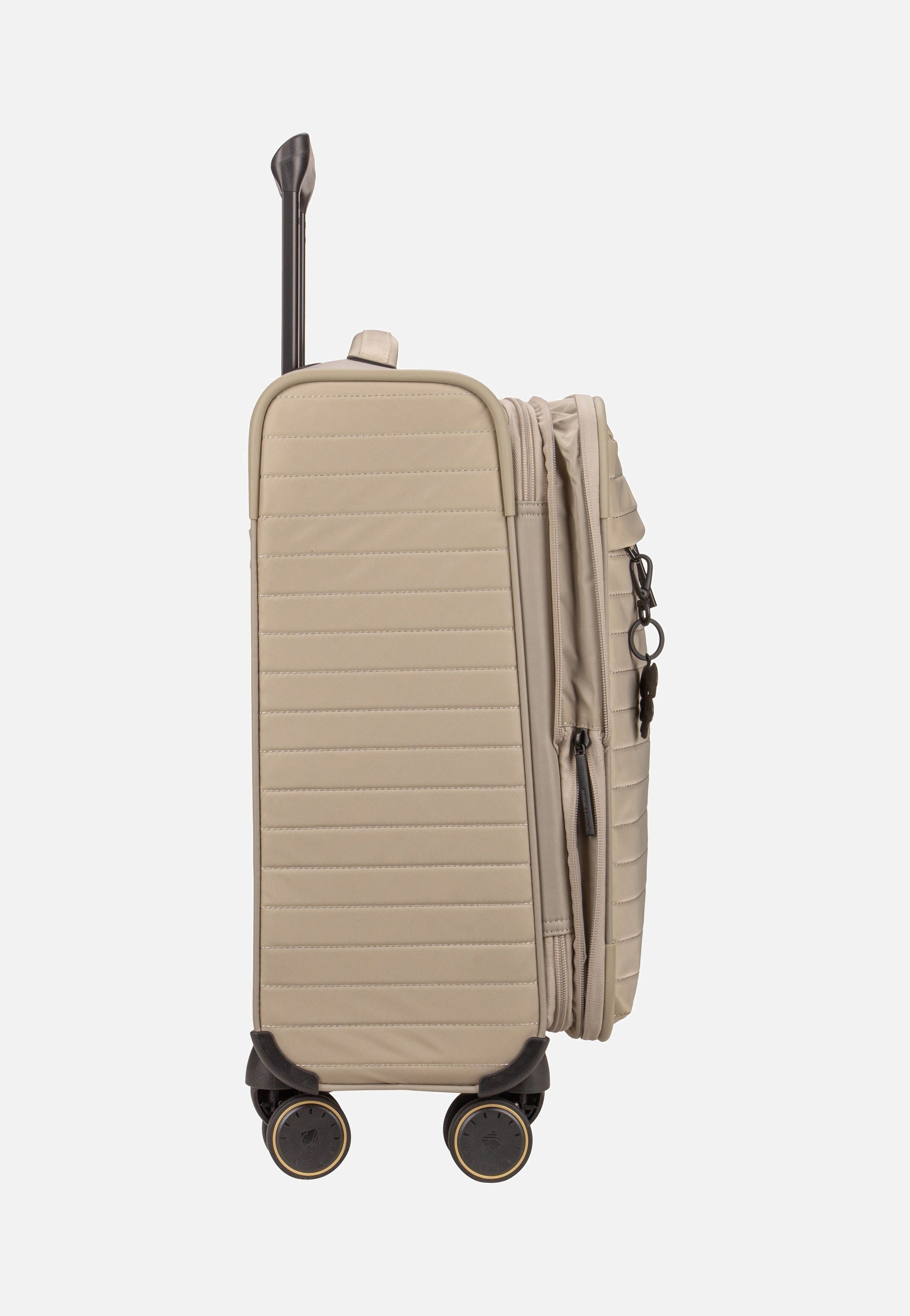 Barbara Stepp 4W Trolley S Exp Satin Nude - Koffer