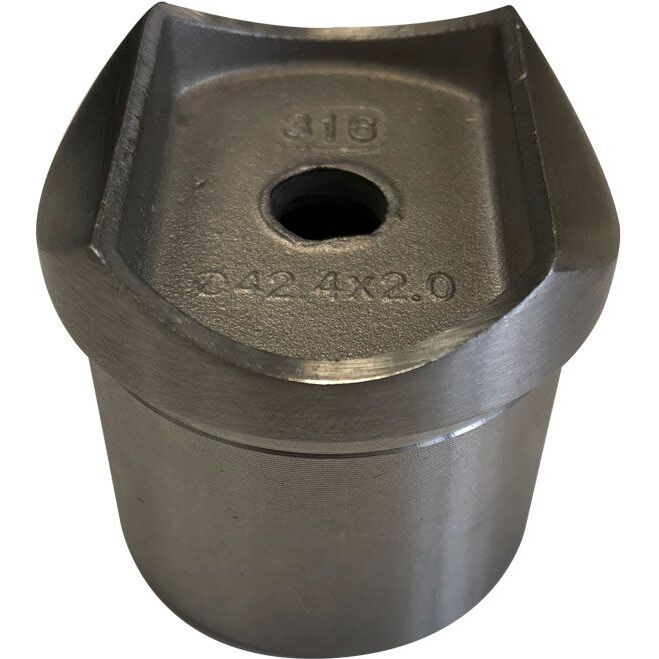 Raccord perpendiculaire pour main courante sur poteau - INOXI