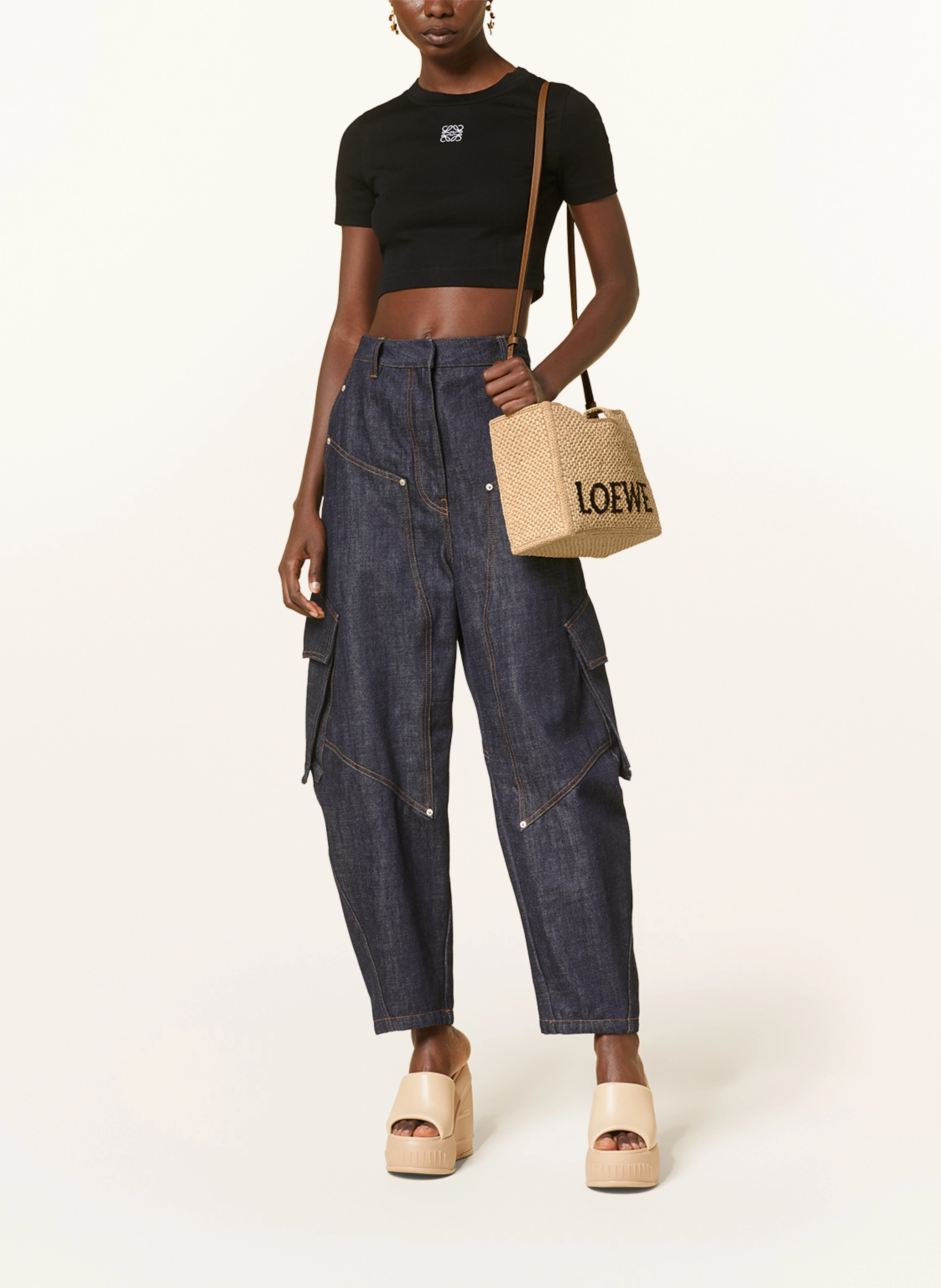 LOEWE Shopper FONT TOTE SMALL