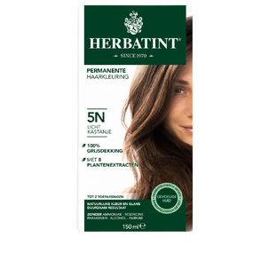 Herbatint Haarverf Gel - 5N Licht Kastanje 150ML