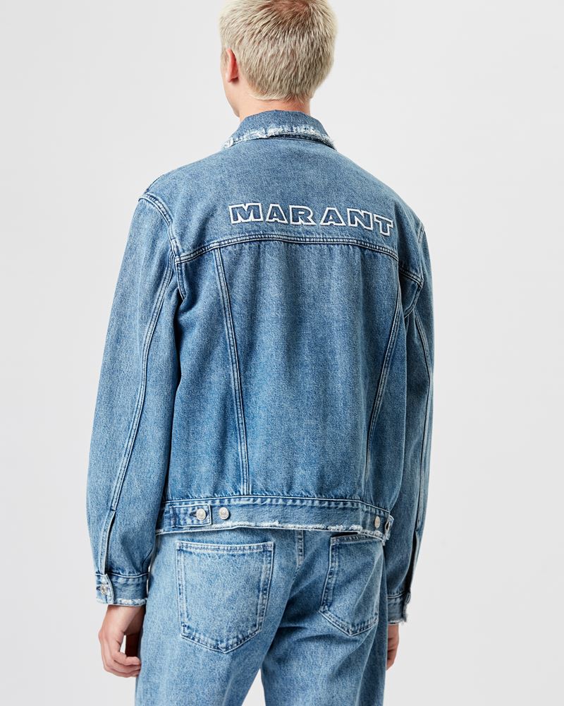 VESTE EN DENIM BRODÉ JANGO