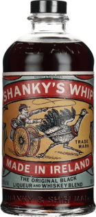 SHANKY'S WHIP ORIGINAL BLACK WHISKEY LIQUEUR 70CL