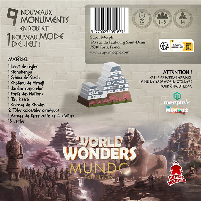 World Wonders : Mundo