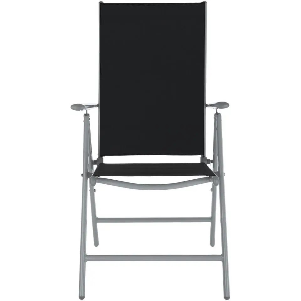 tectake Aluminium tuinset 6 1 - Zilver