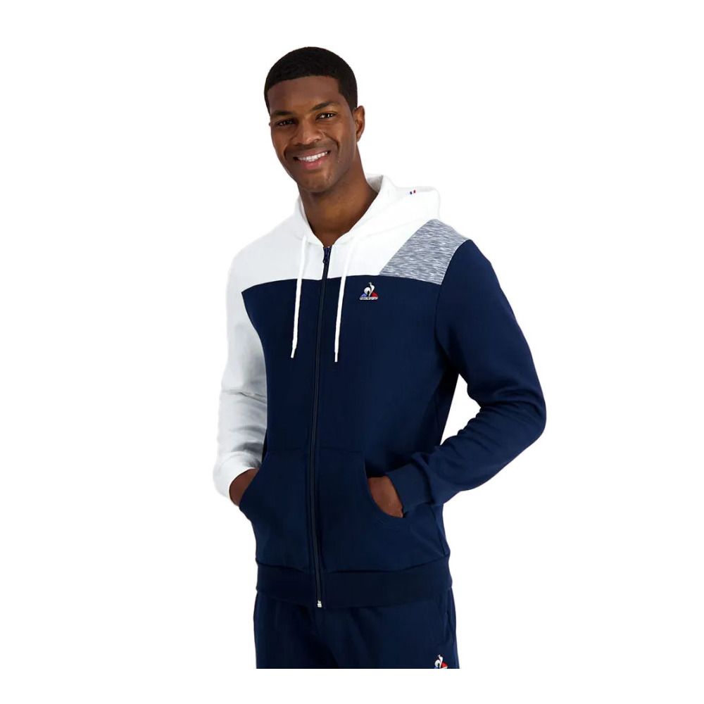 Le Coq Sportif SAISON 1 - Sweat Homme b.essentiel/n.o.w/multico gris