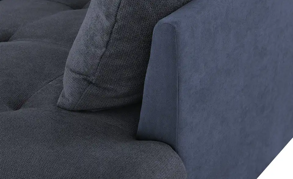 Ecksofa Krissy Dunkelblau, Marineblau rechts