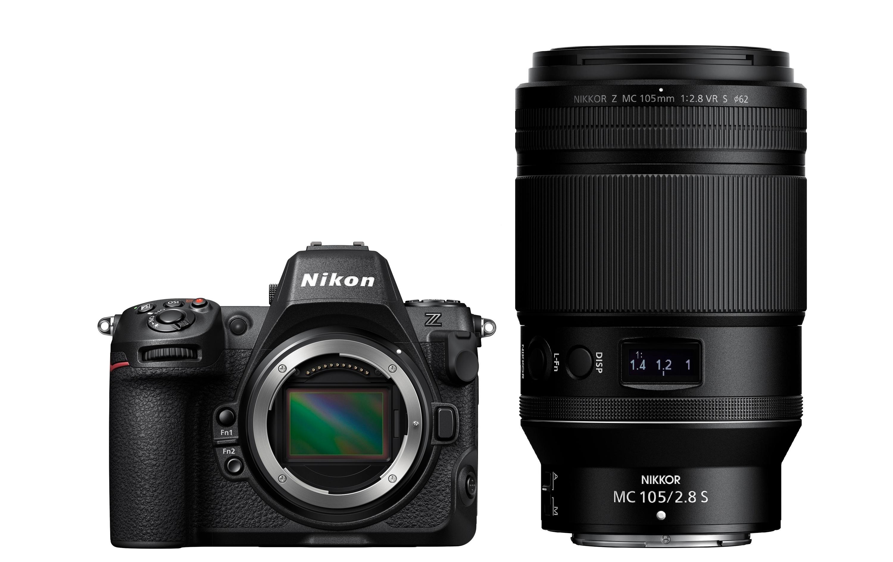 Fotokamera Z8 105 KIT<br>Vollformat-Hybridkamera mit professionellem Makroobjektiv mit mittlerer Telebrennweite
