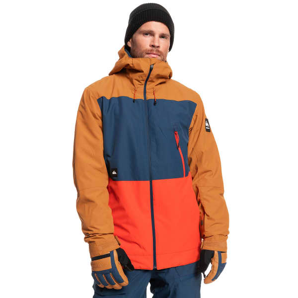 Veste de ski QUIKSILVER SYCAMORE JK M SNJT BUCKTHORN BROWN