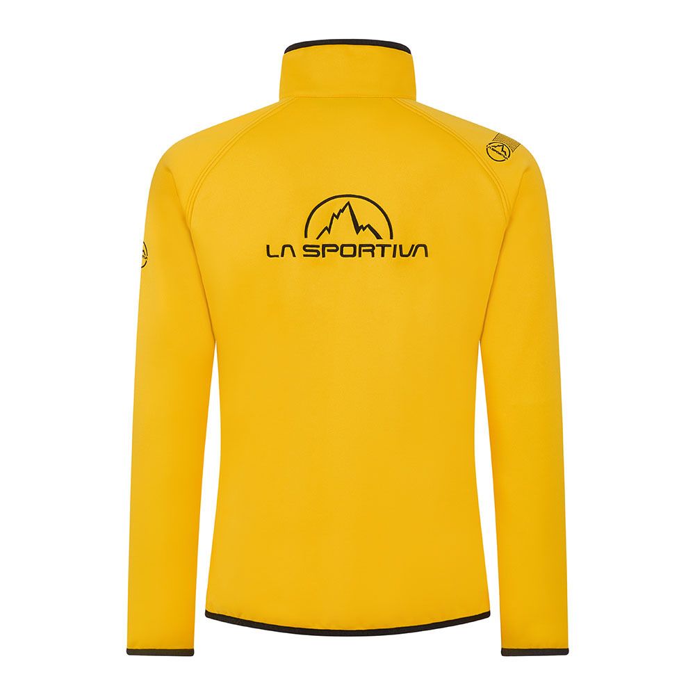 La Sportiva PROMO - Polaire Homme yellow/black